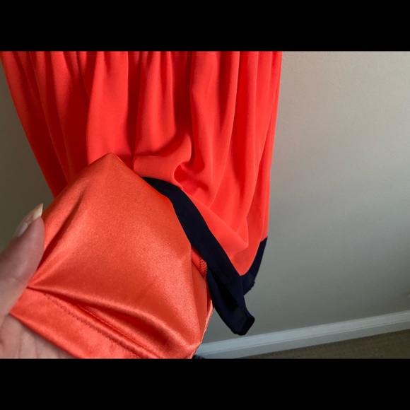 Katie Orange and Navy Summer Dress - size small - Picture 8 of 8